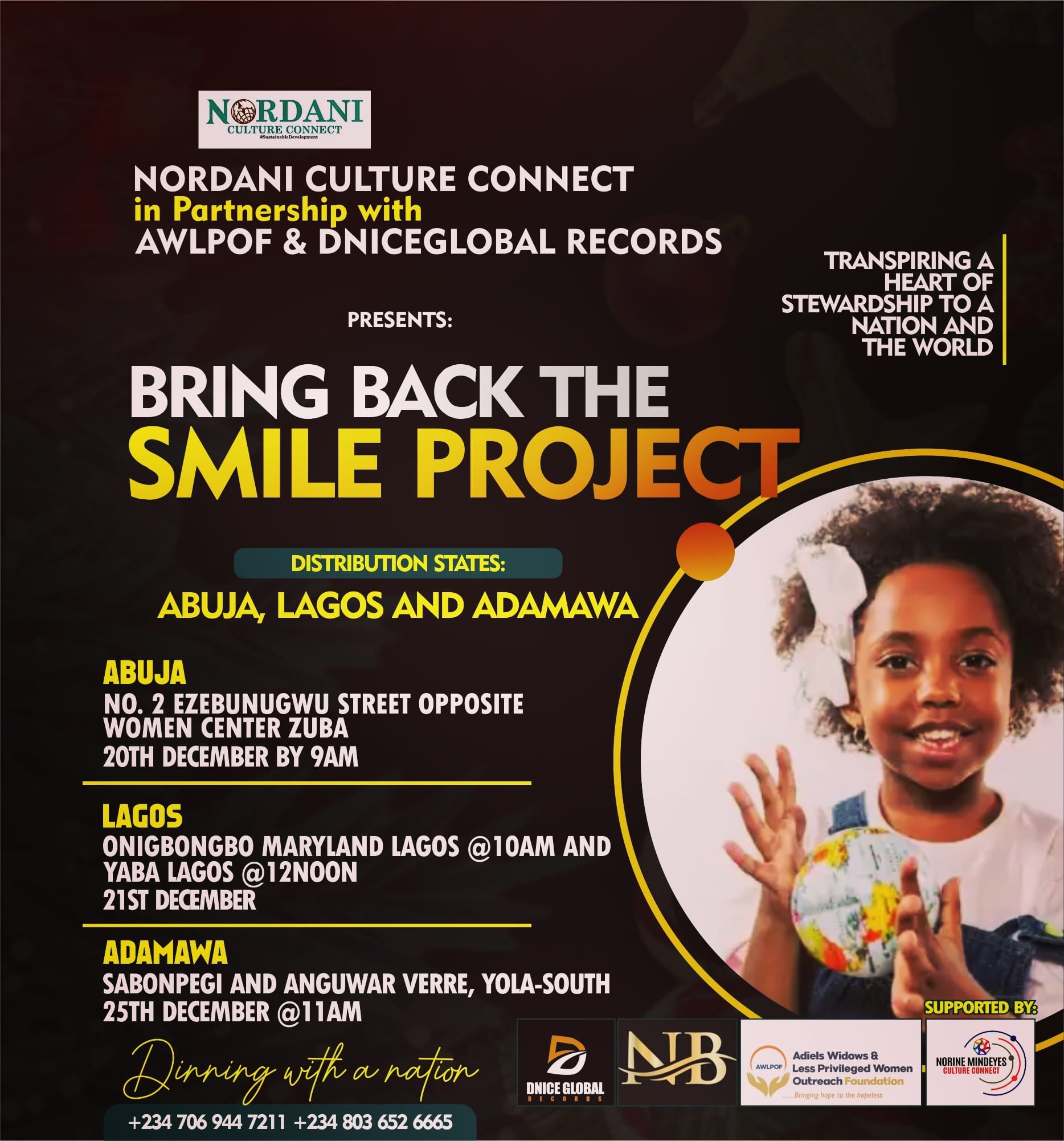 touching the lives of the needs -norinemindeyescultureconnect